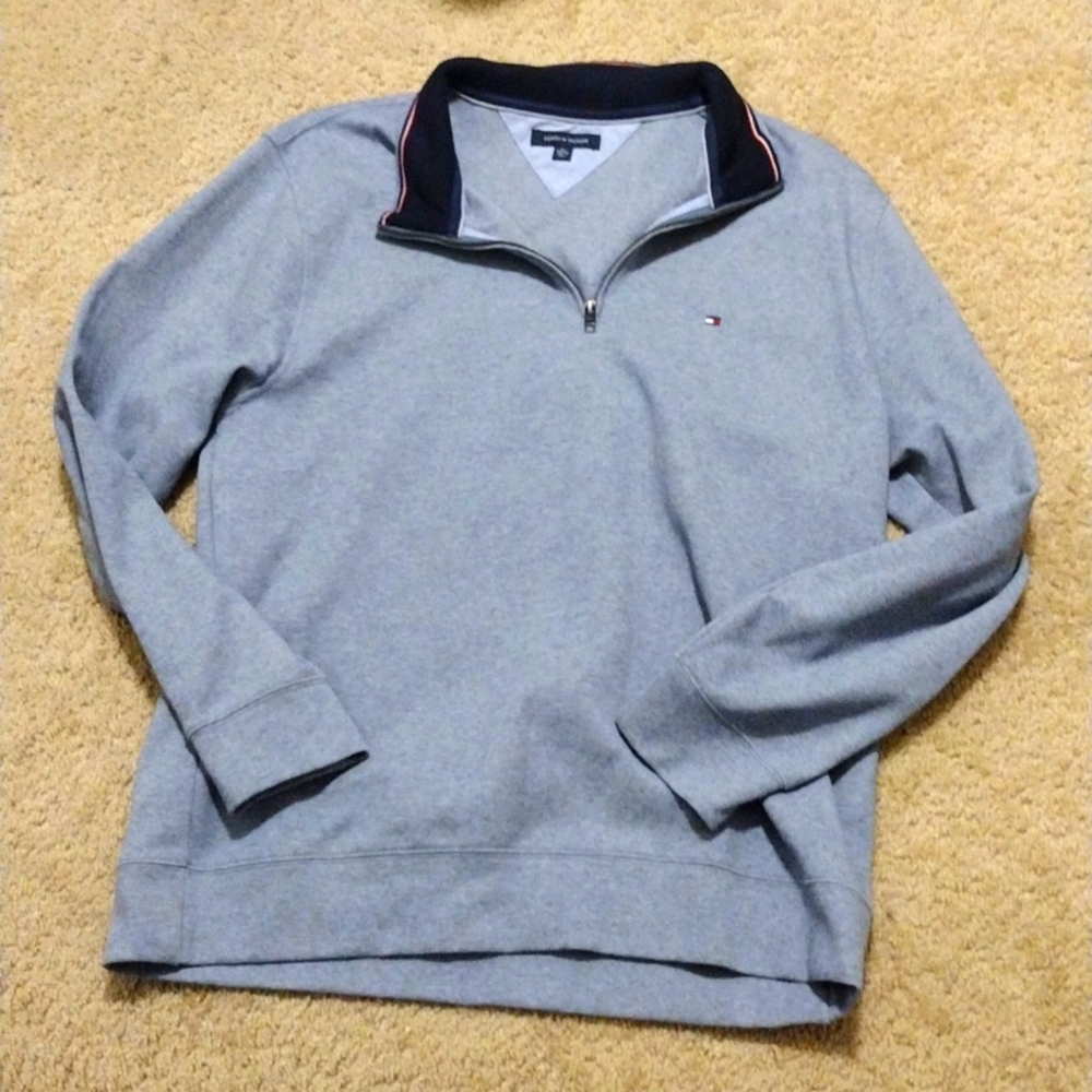 Tommy Hilfiger Men's XL Sweatshirt Grey